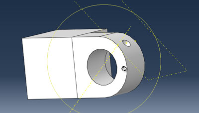 آموزش تحلیل شبیه سازی لولا تحت کشش مونتاژ شده د abaqus